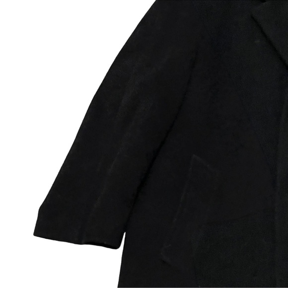 Virany Wool Cashmere Overcoat Mens 48 R Made In Bulgaria Double Breasted EUC - Picture 3 of 12